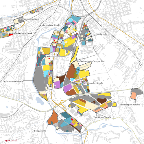 Gewerbeflächenkonzept Chemnitz