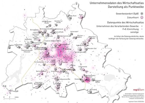 Innovative Gewerbestandorte und Unternehmensnetzwerke