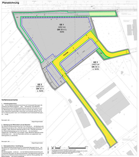 B-Plan Holl&auml;nder M&uuml;hle Neuruppin